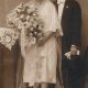 Fotografie de la nunta lui Julius Arendt cu Elisabeta din 15 august 1922, Atelier fotografic Petkovits & Kotra, Timișoara, Fabric, Strada Principala Nr. 11-13