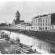Fotografie din perioada interbelică cu turnul de apă din Iosefin