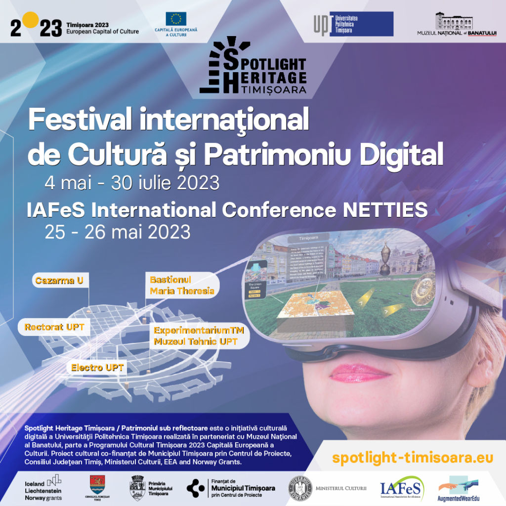IAFeS International Conference NETTIES Digital Culture and Heritage & AugmentedWearEdu Workshops
