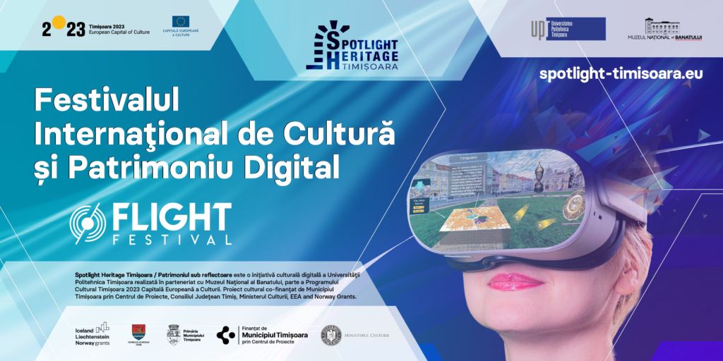 Descoperă Timișoara prin intermediul tehnologiilor digitale la Festivalul Internațional de Cultură și Patrimoniu Digital